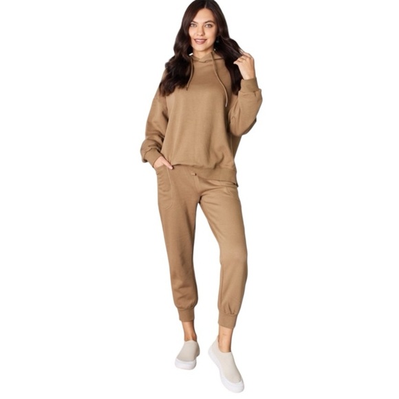 NWT Risen Los Angeles High Rise Relaxed Joggers in Mocha - Size XL - Picture 5 of 12